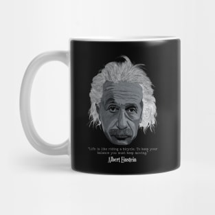 Albert Einstein Quote Bicycle Mug